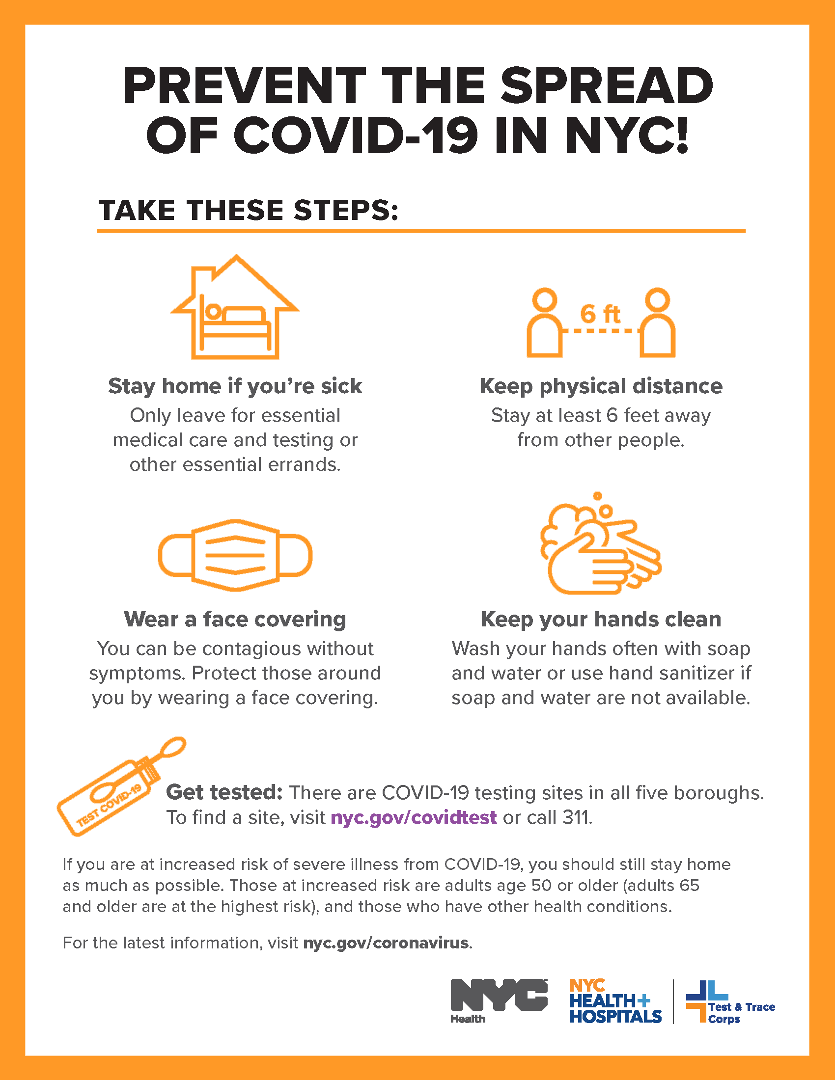 Prevent the Spread of COVID-19